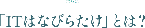 ITはなびらたけとは？